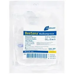Meditrade® Mull-Kompressen BeeSana® 10 cm x 10 cm