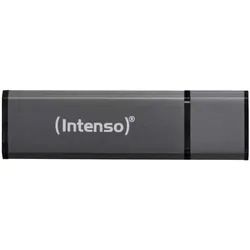 Intenso Alu Line - USB-Flash-Laufwerk - 4 GB - USB 2.0 - Anthrazit