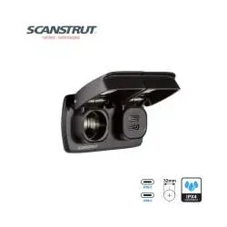 SC-MULTI-F1 SCANSTRUT ROKK Charge 12 Volt Bordnetz & 2x USB-C, wasserdicht