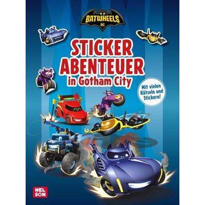 DC Batwheels: Stickerabenteuer in Gotham City, Taschenbuch von , Nelson, 978-3-8451-2887-0