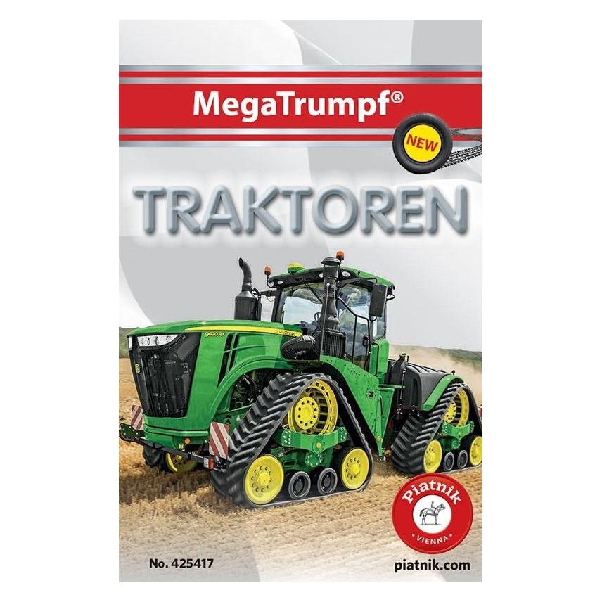 Piatnik Quartette Traktoren (Deutsch, Englisch, Französisch, Italienisch, 2 - 4 Spieler) (4254)