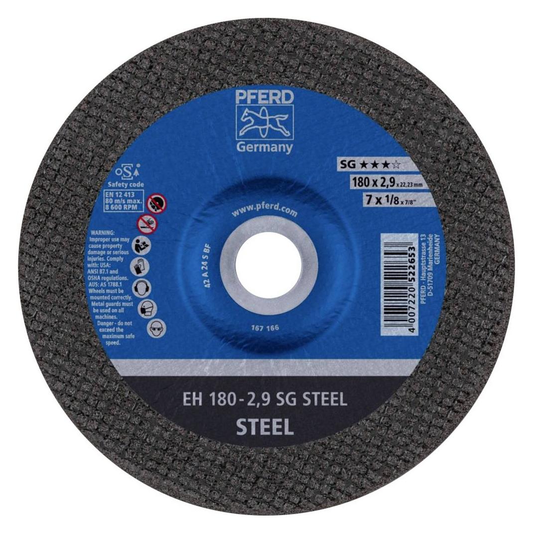 Pferd Trennscheiben EH 180-2,9 SG STEEL (EH 180-2,9 SG STEEL)