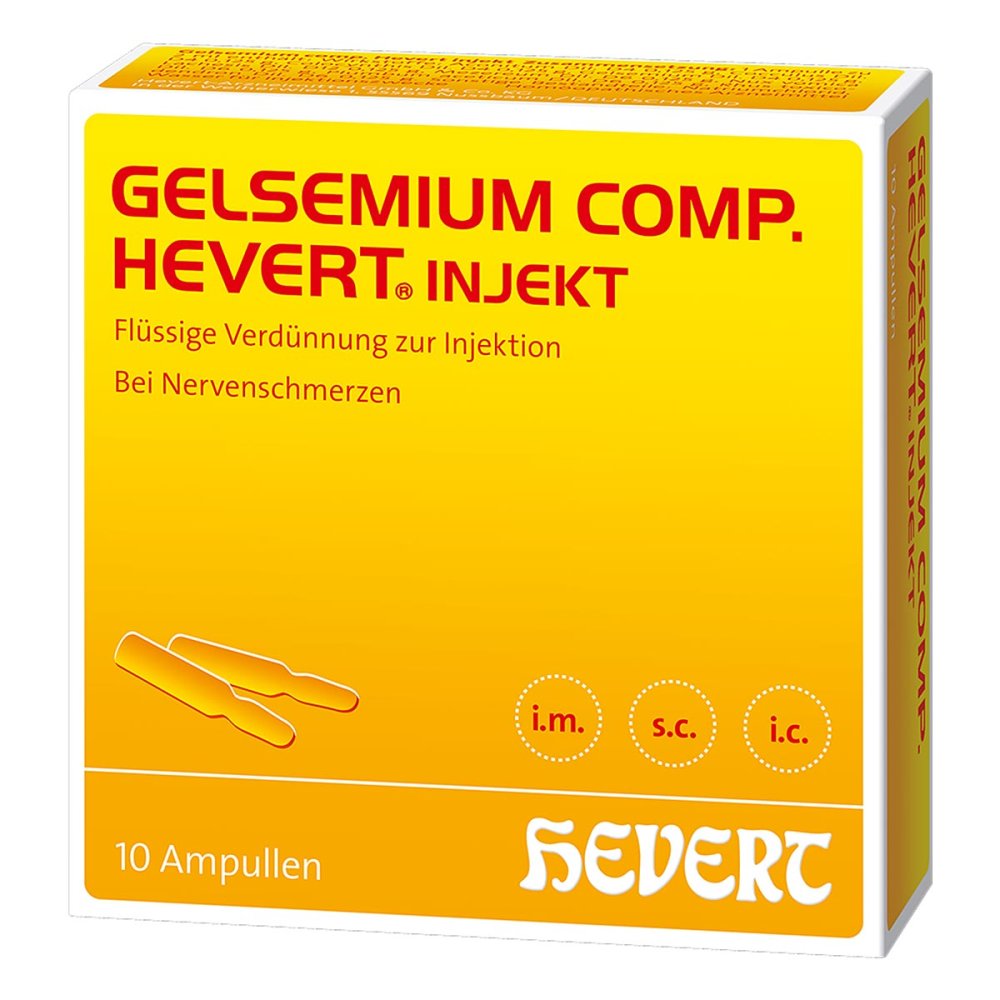 Hevert-Arzneimittel GmbH & Co. KG Gelsemium Comp.hevert injekt Ampullen 14179267