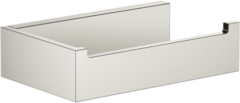 Dornbracht Mem Papierrollenhalter 83500780-08 ohne Deckel, Ausladung 85 mm, platin