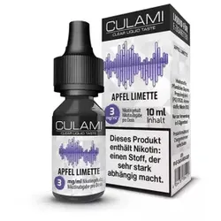 Apfel Limette Liquid by Culami 10ml / 3mg