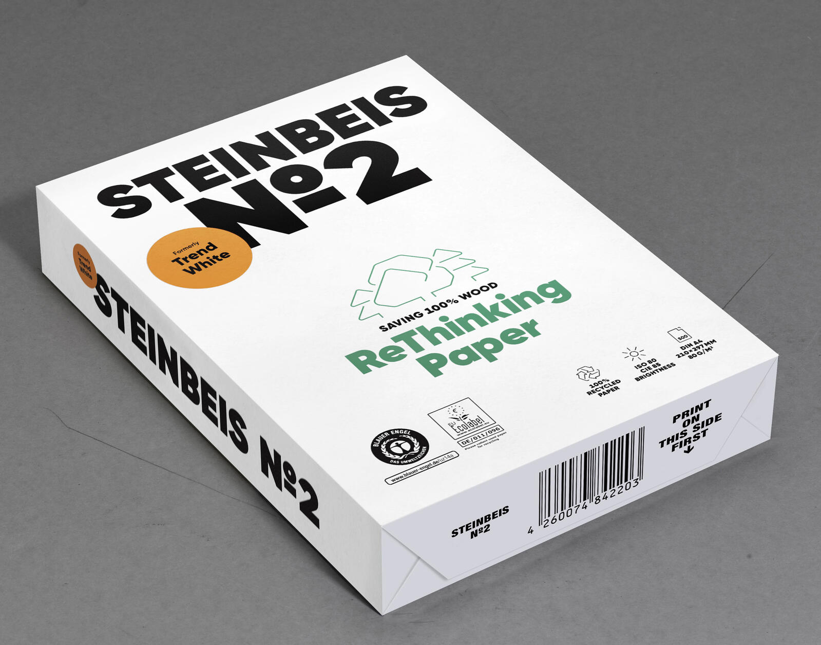 STEINBEIS Recyclingpapier DIN A4 80 g/m² 2100086874
