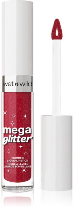 Wet n Wild Mega Glitter liquid matt lipstick with glitter shade New Soulmate 2.8 ml