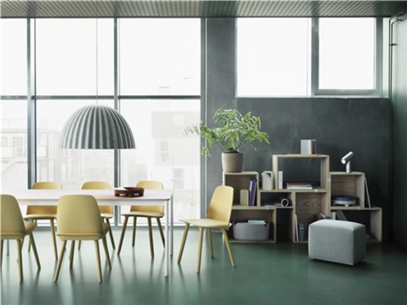 Muuto Under The Bell Hanglamp White Melange Ø82 cm