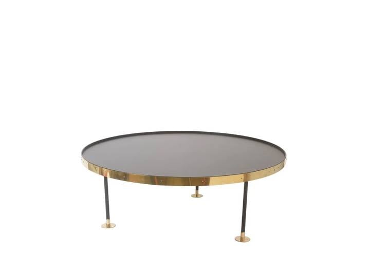 Scherlin Table basse 12 Ø 110 cm, noir