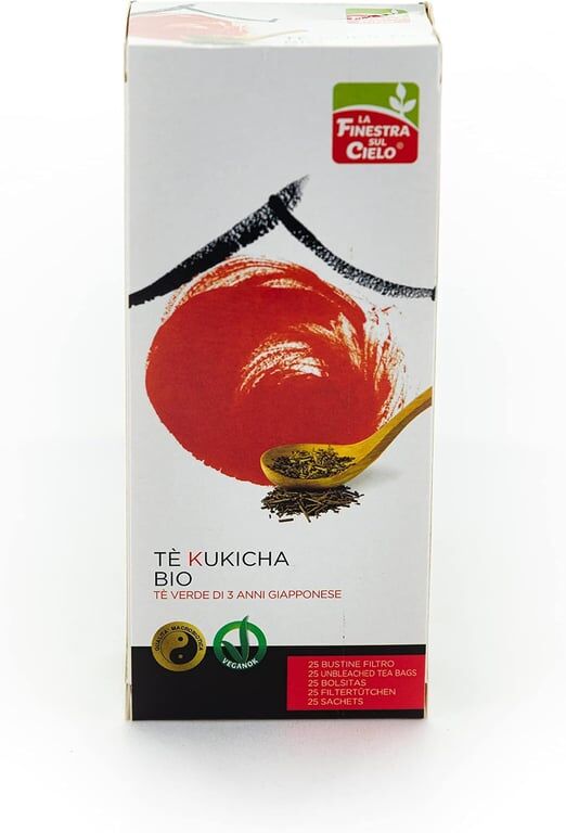 La Finestra Sul Cielo Chá Kukicha Em Filtro 42g