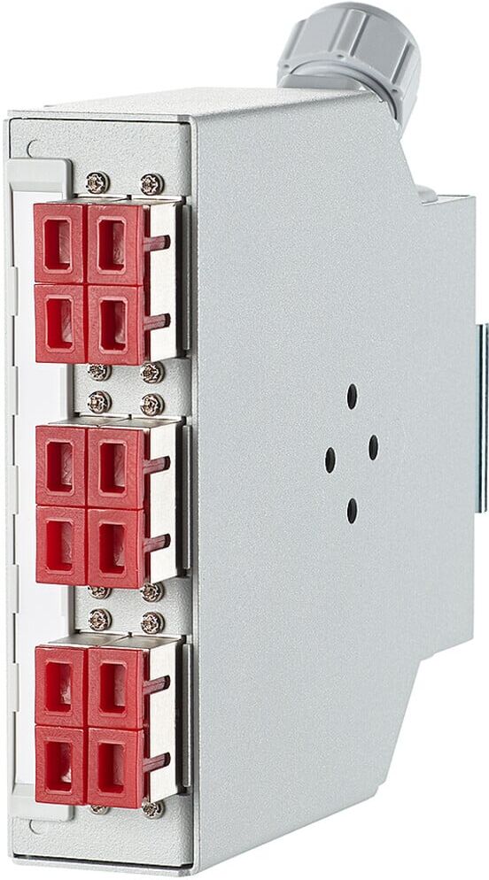 Metz Connect LWL-Spleißverteiler 6xSC-D Kupplung OpDAT REGplus 6SCD (150240C20610E)