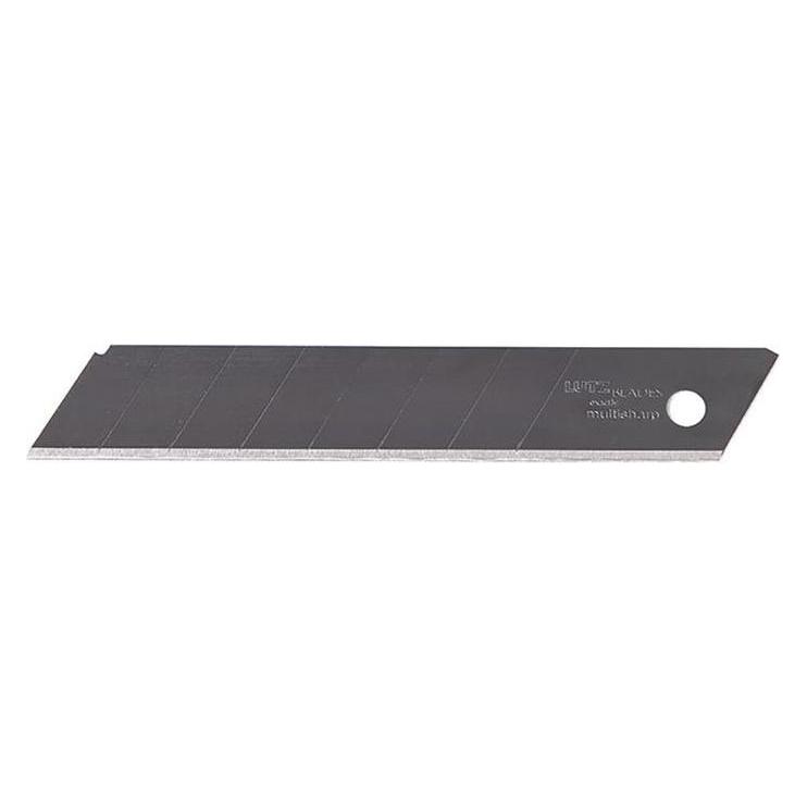 Lutz Blades Abbrechklinge multisharp L100xB17,7xS0,5mm 7 Sollbruchstellen (Cutter, Ersatzklinge) (ABB-2057.0500/AB22 SCHWARZ)