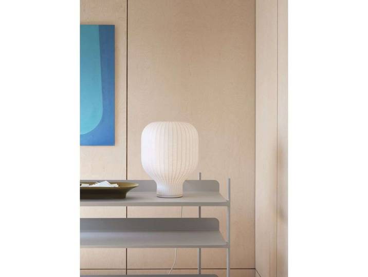 Strand Taffellamp H39,1 White - Muuto - Woonkamer - Stof