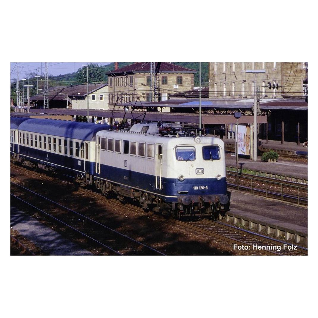 Piko E-Lok BR 110 blau/beige DB Ep IV DC (21773)