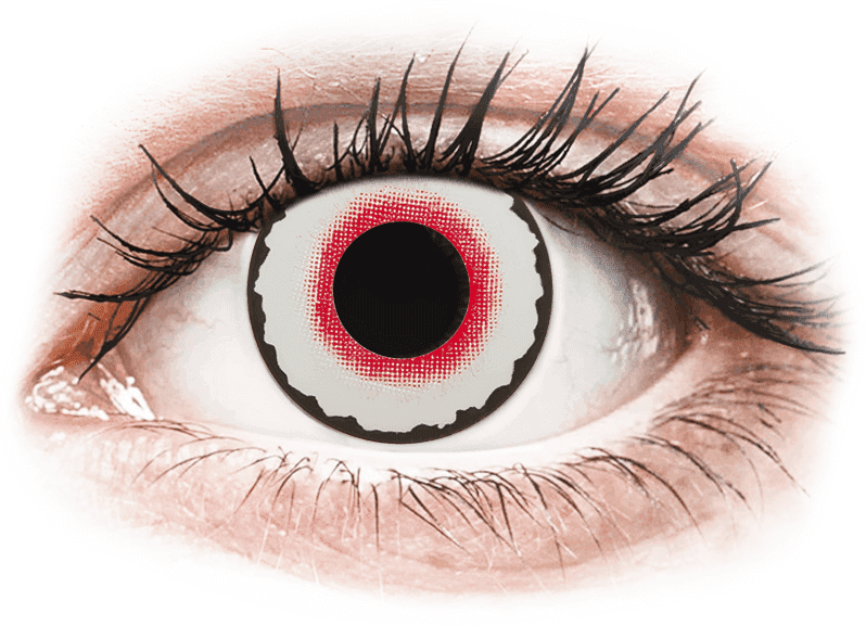 Gelflex CRAZY LENS - Mad Clown - giornaliere correttive (2 lenti)