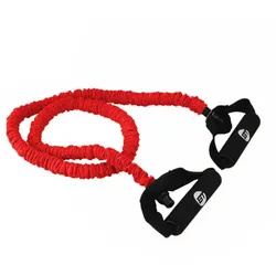 Bodytone Power Tube mit Cover Widerstandsband Niveau 3 Schwierig Schwarz
