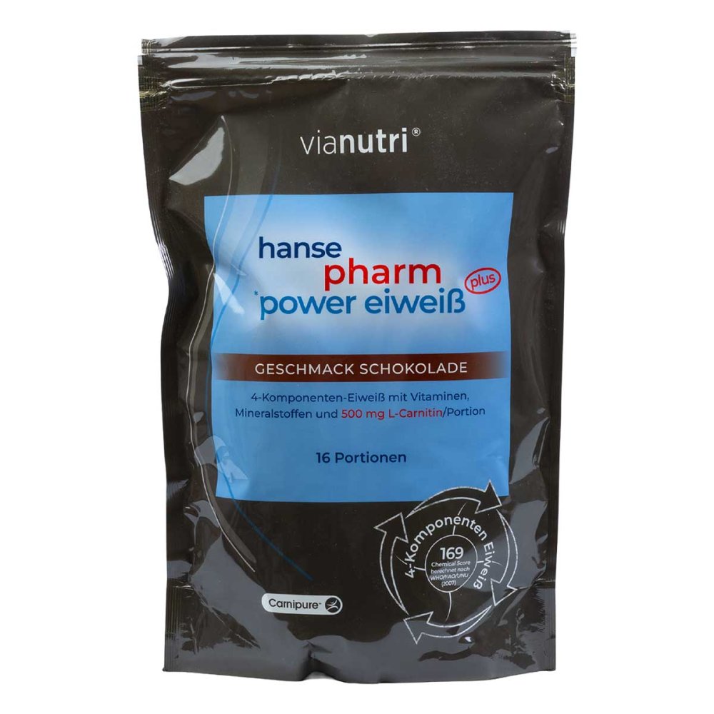 Vianutri GmbH Power Eiweiss Plus Protein Shake Pulver Schokolade 20166004