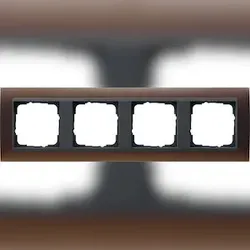 Gira Abdeckrahmen 4f.opak dbr 021413
