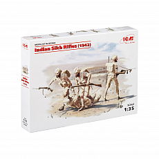 ICM - Indian Sikh Rifles 1942 - 1:35 - 4 Figuren 306586