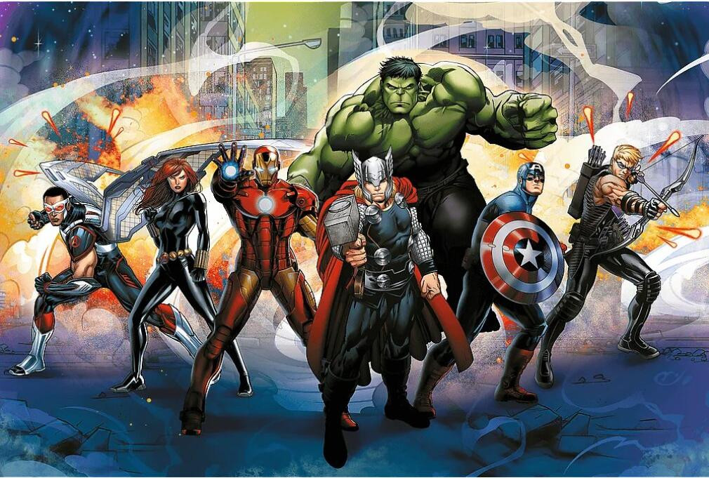 Trefl Disney Marvel The Avengers Superkrachten Puzzel - 160 stukjes