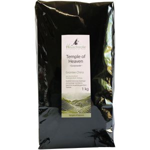 Heuschrecke Tee Temple of Heaven Gunpowder, BIO, Grüner Tee aus China, loser Tee, 1 kg