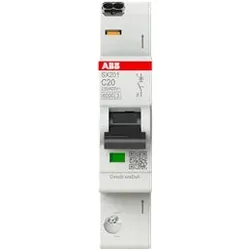 ABB Sicherungsautomat SX200, 1-polig, 20A, C, 6kA - SX201-C20