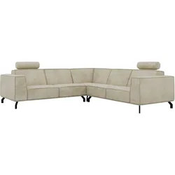 ECKSOFA VESANO L - Beige Velvet