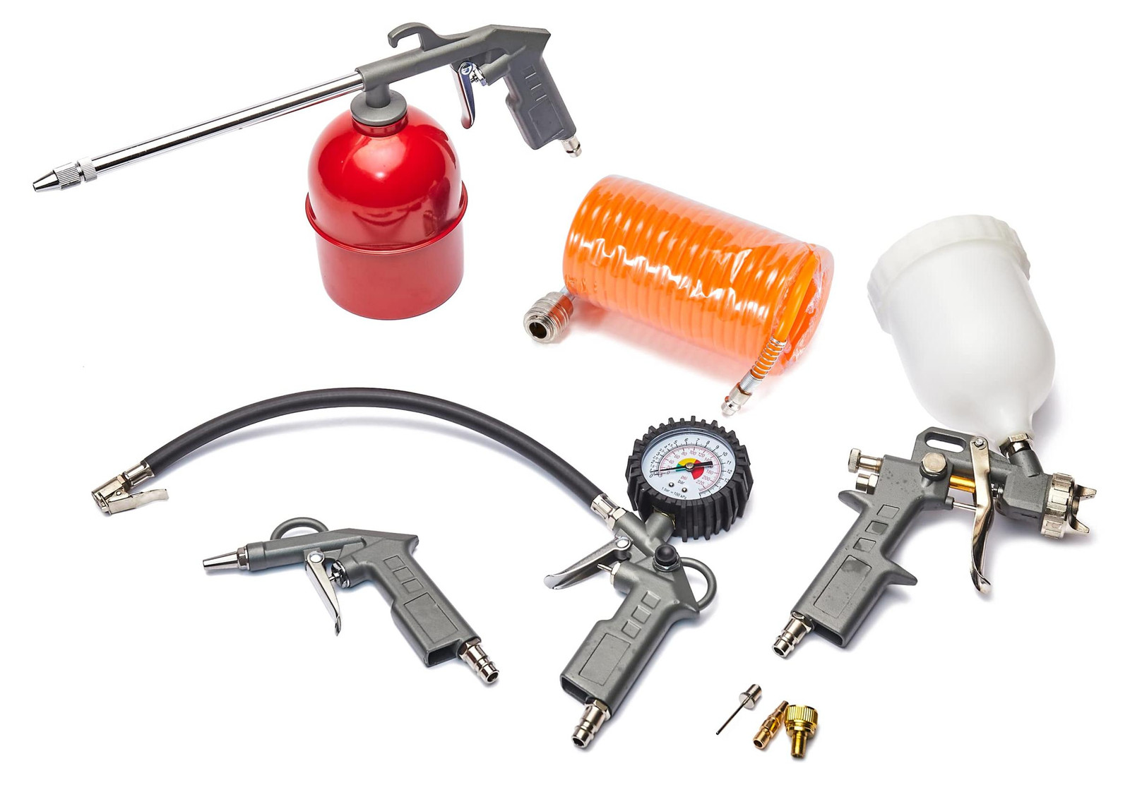Selius 8-delige persluchtset Luchtcompressor Accessoires Tool kit Garage