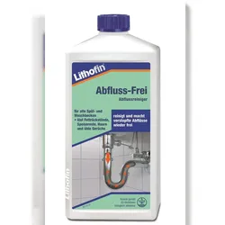 Lithofin Abfluss-Frei Abflussreiniger 1 L