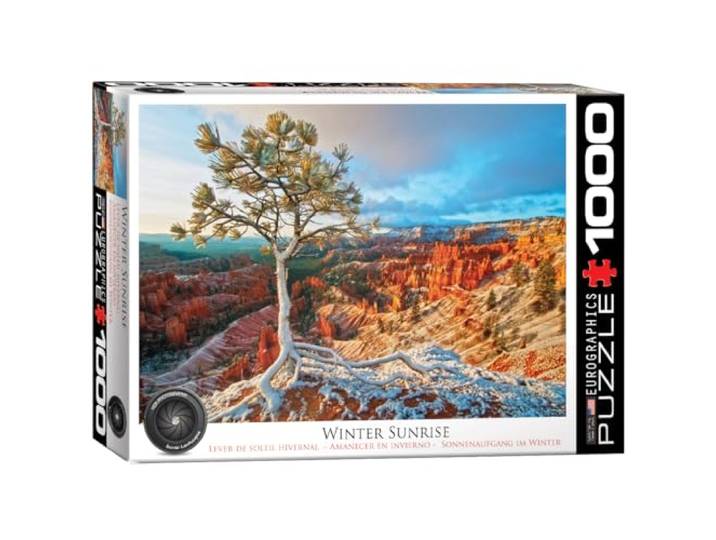 Winterzonsopgang 1000-delige puzzel