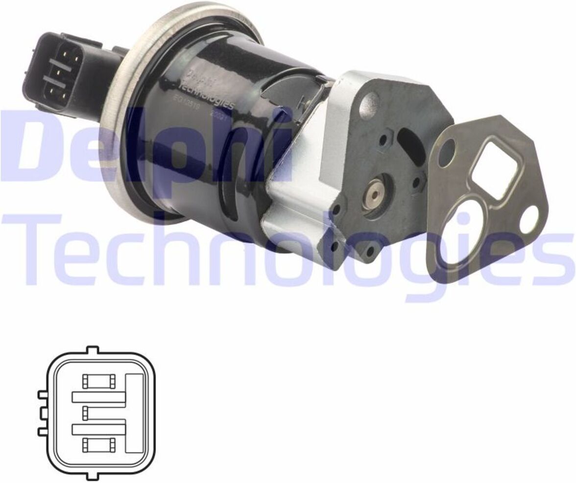 AGR Ventil DELPHI EG10519-12B1