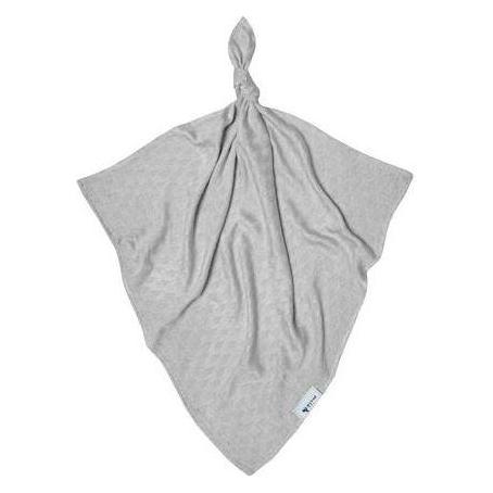 Texpol Swaddle Milk 110x120 cm, drops, gray (TEX000124) (110 x 120 cm) (TEX000124)