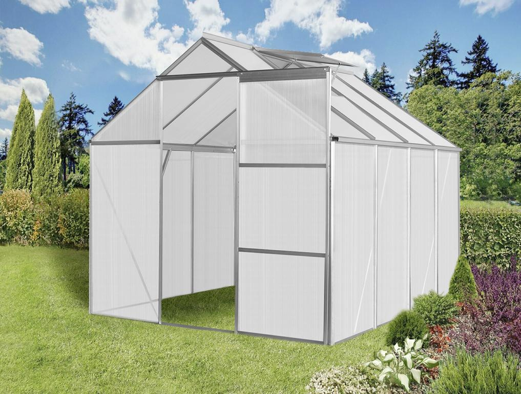 JUNGELMAR Promotion Gewächshaus Alu-Rahmen 190 x 250 x 193 cm 16956208