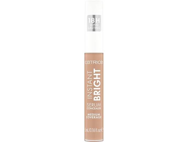 Catrice Instant Bright Serum Concealer, Nr. 020W, Nude, feuchtigkeitsspendend, langanhaltend, strahlend, für trockene Haut, vegan, ölfrei, ohne Konservierungsstoffe, ohne Parabene, 3er Pack (5mlx3)