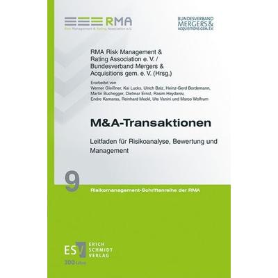 M&A-Transaktionen, Taschenbuch von , Erich Schmidt Verlag, 978-3-503-23748-7