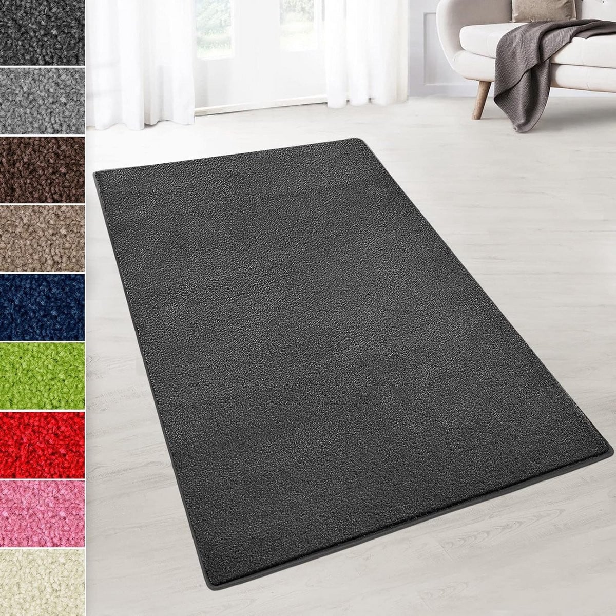 Maatwerk Velours Vloerkleed Loper voor Keuken, Hal of Woonkamer