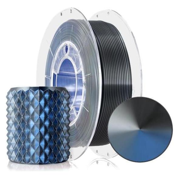Rosa3D Filament PLA Magic Silk 1,75mm Storm Shadow 300g (PLA, 300 g, 1.75 mm) (52538867)