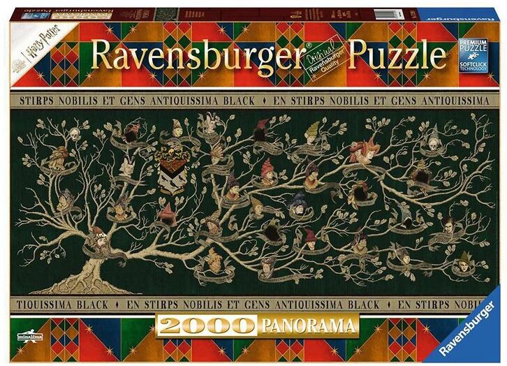 Ravensburger Puzzle 2000 pièces - L'arbre généalogique / Harry Potter