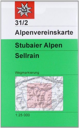 Oesterreichischer Alpenverein - DAV Alpenvereinskarte 31/2 Stubaier Alpen Sellrain 1 : 25 000 Wegmarkierungen: Topographische Karte - Preis vom 19.10.2026 19:33:35 h