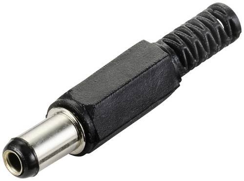 TRU COMPONENTS Schwachstromverbinder Stecker, gerade 5.5mm 2.5mm
