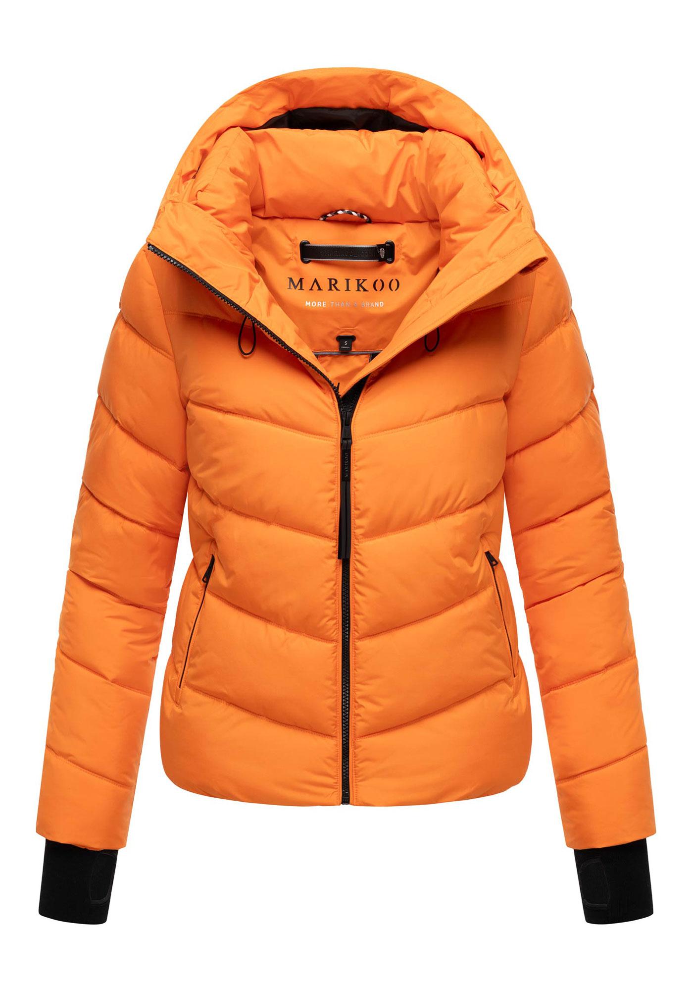 Marikoo Damen Steppjacke Yukanii mit Kapuze & femininer Passform