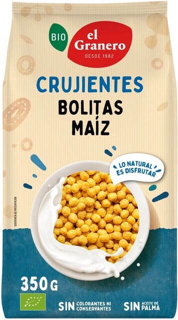 El Granero Integral Bolinhas de Milho com Mel Bio 350g