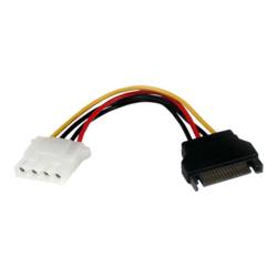 StarTech.com 15cm SATA auf LP4 Stromadapter - Bu/St - Netzteil - SATA-Stromsteck LP4SATAFM6IN
