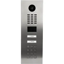 DoorBird D2102KV IP Video Türsprechanlage – Edelstahl V4A