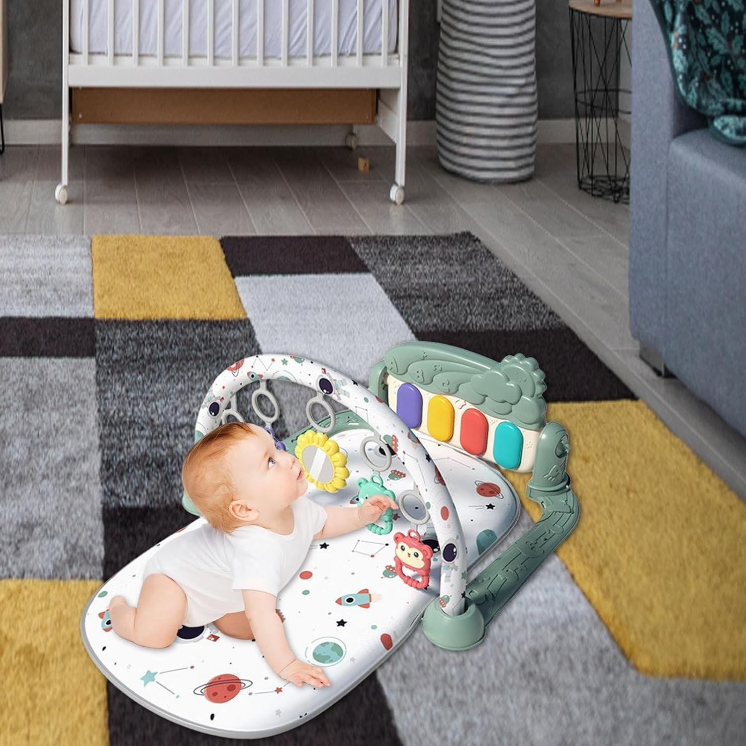 Multifunctionele en comfortabele speelmat en kruipmat voor kinderen