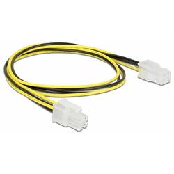 Delock Strom Verlängerungskabel [1x ATX-Strom-Buchse 4pol. - 1x ATX-Strom-Stecker 4pol.] 50 cm Mehrfarbig 85458
