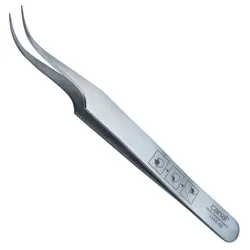 Canal Zeckenpinzette für Menschen rostfrei, 12 cm