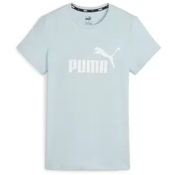 PUMA Essentials Logo T-Shirt Damen 25 - turquoise surf XS