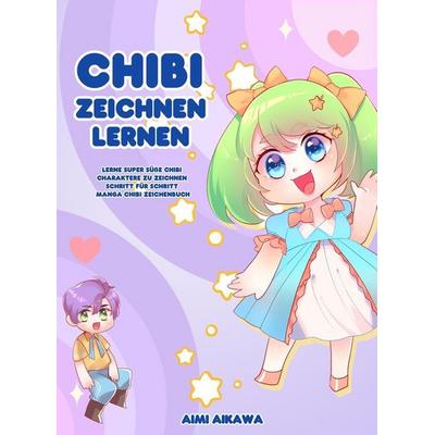 Chibi zeichnen lernen, Gebundene Ausgabe von Aimi Aikawa, Activity Books, 978-1-952264-72-6