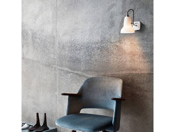 Applique murale Original 1227 avec interrupteur, blanche - Anglepoise - Salon / séjour - Industriel - Métal - À ampoule unique